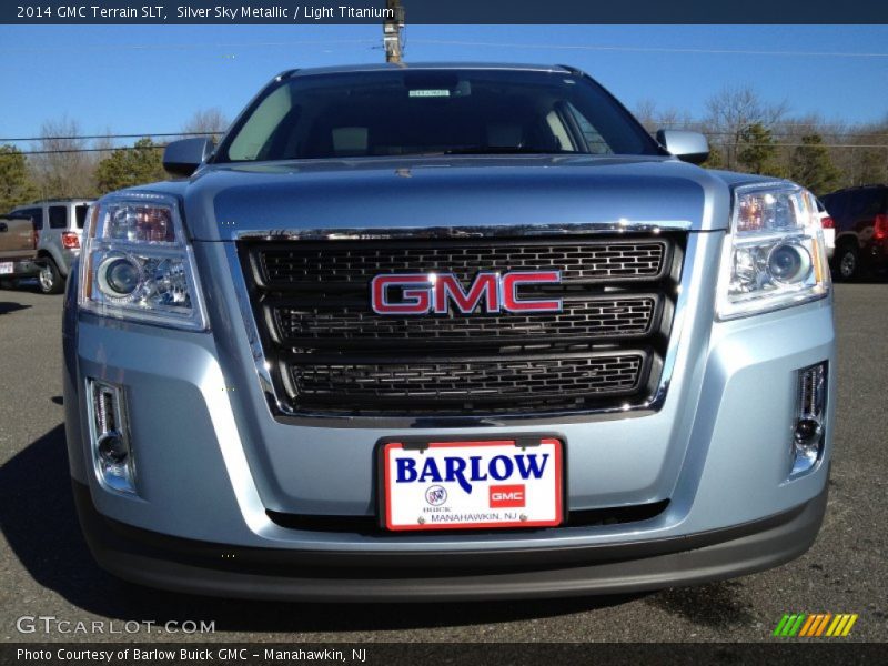 Silver Sky Metallic / Light Titanium 2014 GMC Terrain SLT