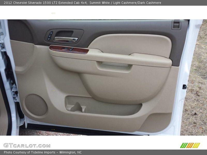 Summit White / Light Cashmere/Dark Cashmere 2012 Chevrolet Silverado 1500 LTZ Extended Cab 4x4