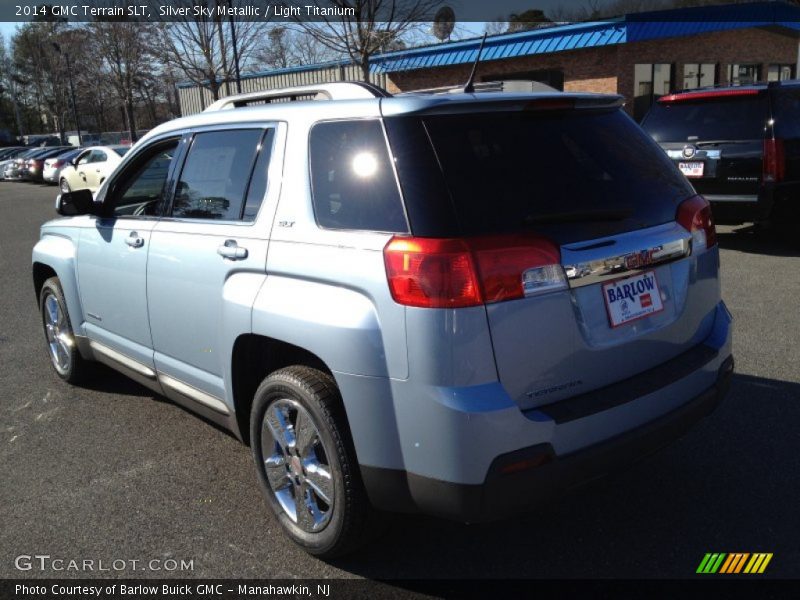 Silver Sky Metallic / Light Titanium 2014 GMC Terrain SLT