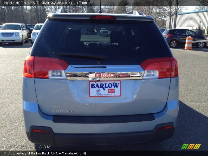 Silver Sky Metallic / Light Titanium 2014 GMC Terrain SLT