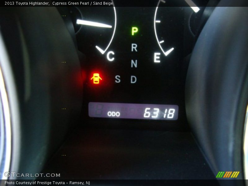 Cypress Green Pearl / Sand Beige 2013 Toyota Highlander