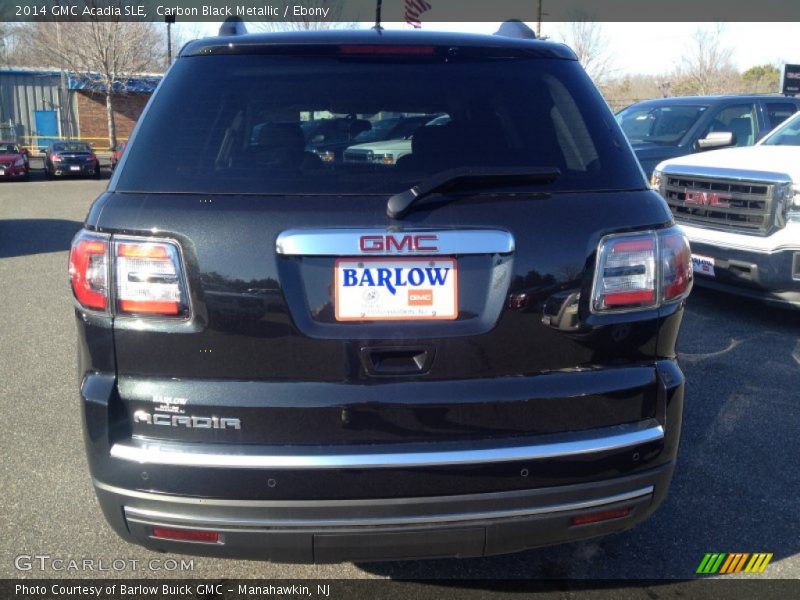 Carbon Black Metallic / Ebony 2014 GMC Acadia SLE
