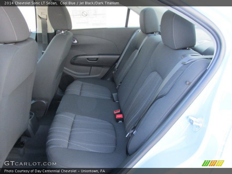 Cool Blue / Jet Black/Dark Titanium 2014 Chevrolet Sonic LT Sedan