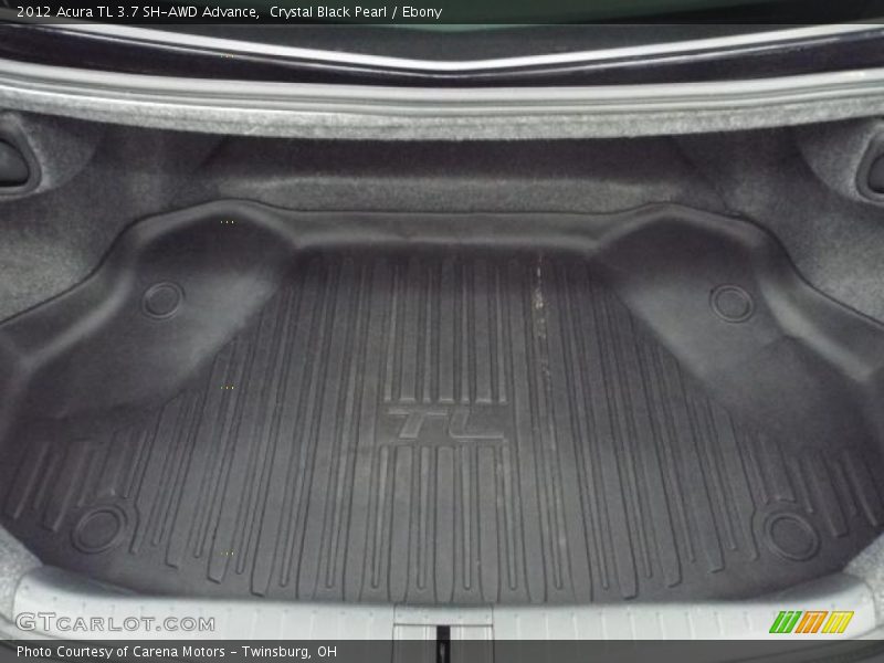 Crystal Black Pearl / Ebony 2012 Acura TL 3.7 SH-AWD Advance