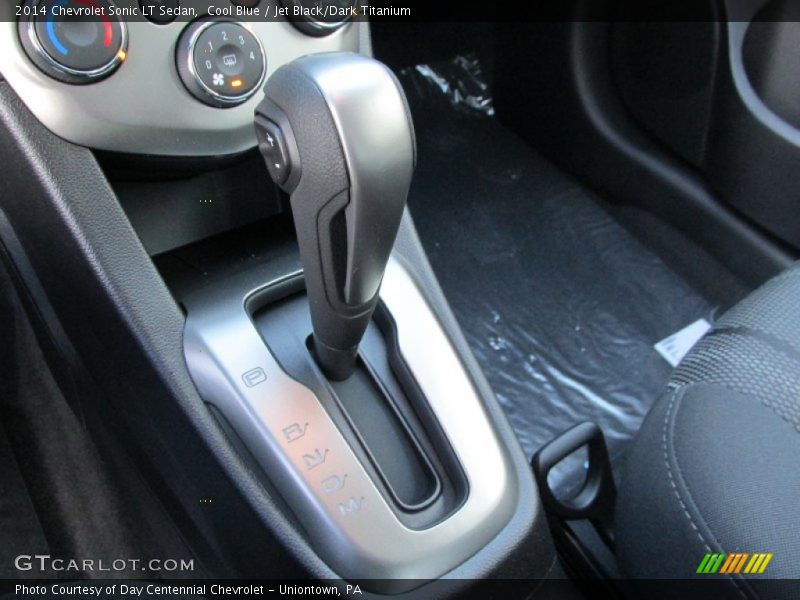 Cool Blue / Jet Black/Dark Titanium 2014 Chevrolet Sonic LT Sedan