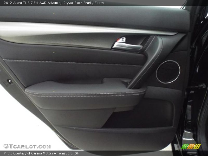 Crystal Black Pearl / Ebony 2012 Acura TL 3.7 SH-AWD Advance