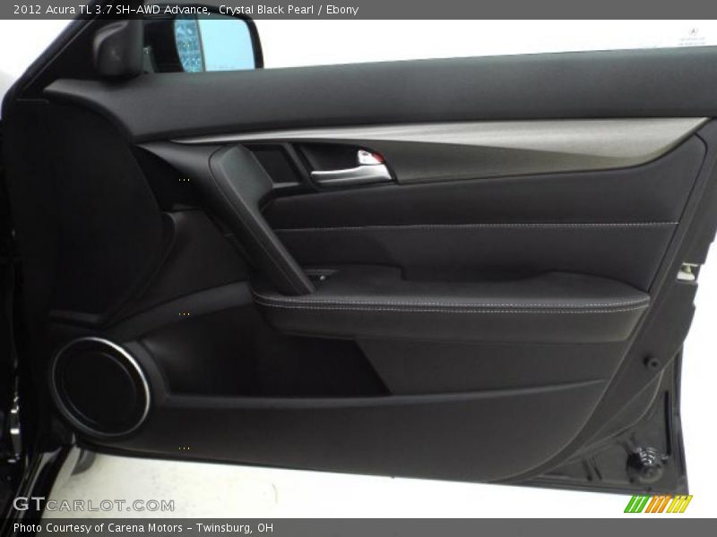 Crystal Black Pearl / Ebony 2012 Acura TL 3.7 SH-AWD Advance