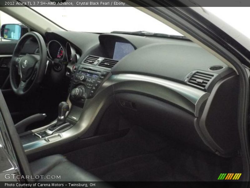 Crystal Black Pearl / Ebony 2012 Acura TL 3.7 SH-AWD Advance