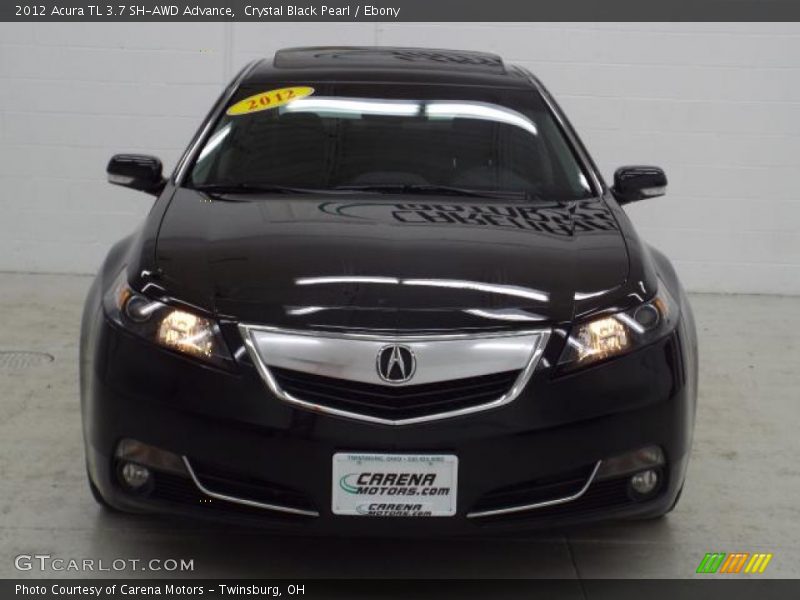 Crystal Black Pearl / Ebony 2012 Acura TL 3.7 SH-AWD Advance