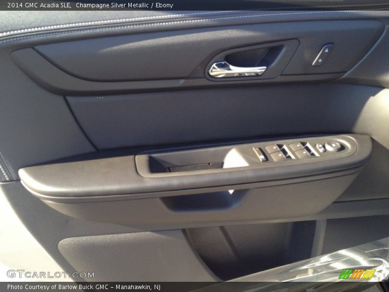 Champagne Silver Metallic / Ebony 2014 GMC Acadia SLE