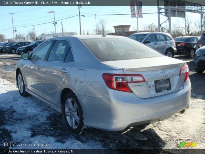 Classic Silver Metallic / Black/Ash 2013 Toyota Camry SE