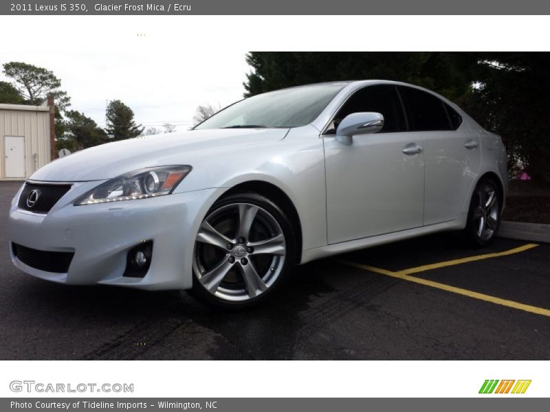 Glacier Frost Mica / Ecru 2011 Lexus IS 350