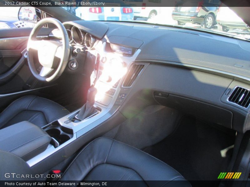 Black Raven / Ebony/Ebony 2012 Cadillac CTS Coupe