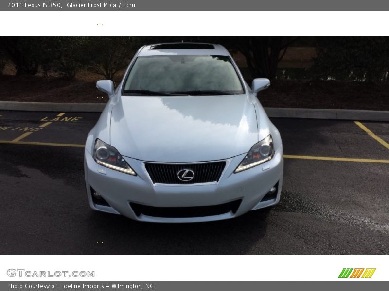 Glacier Frost Mica / Ecru 2011 Lexus IS 350