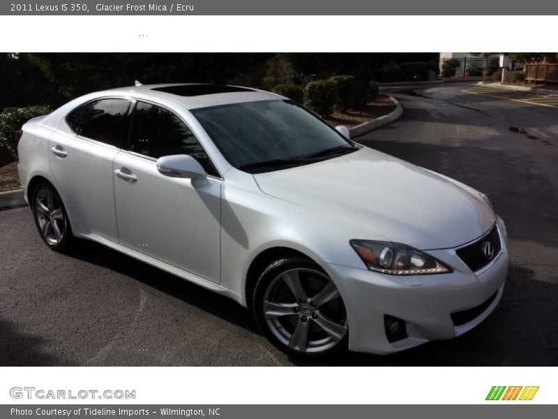 Front 3/4 View of 2011 IS 350