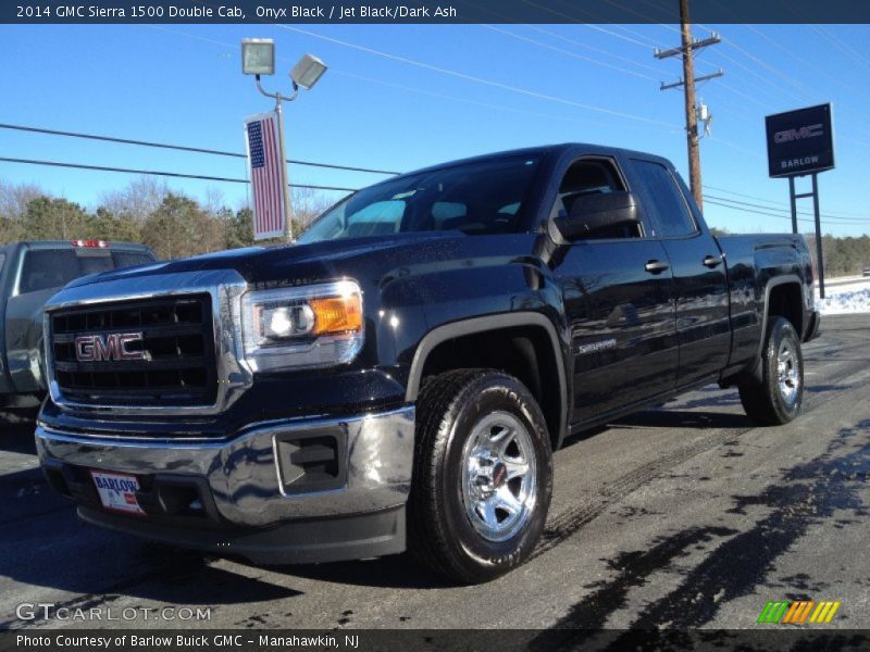 Onyx Black / Jet Black/Dark Ash 2014 GMC Sierra 1500 Double Cab