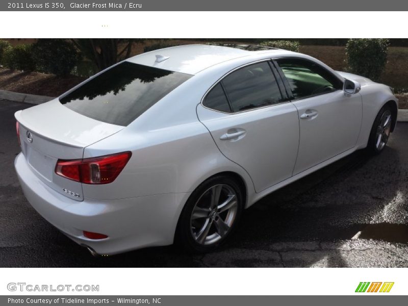 Glacier Frost Mica / Ecru 2011 Lexus IS 350