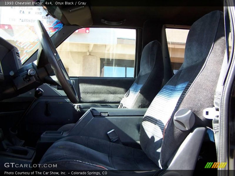 Onyx Black / Gray 1993 Chevrolet Blazer  4x4