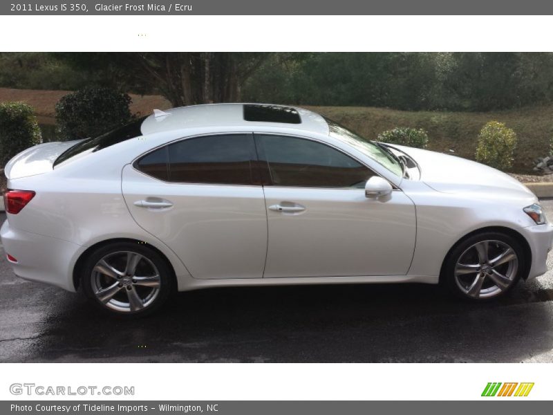 Glacier Frost Mica / Ecru 2011 Lexus IS 350