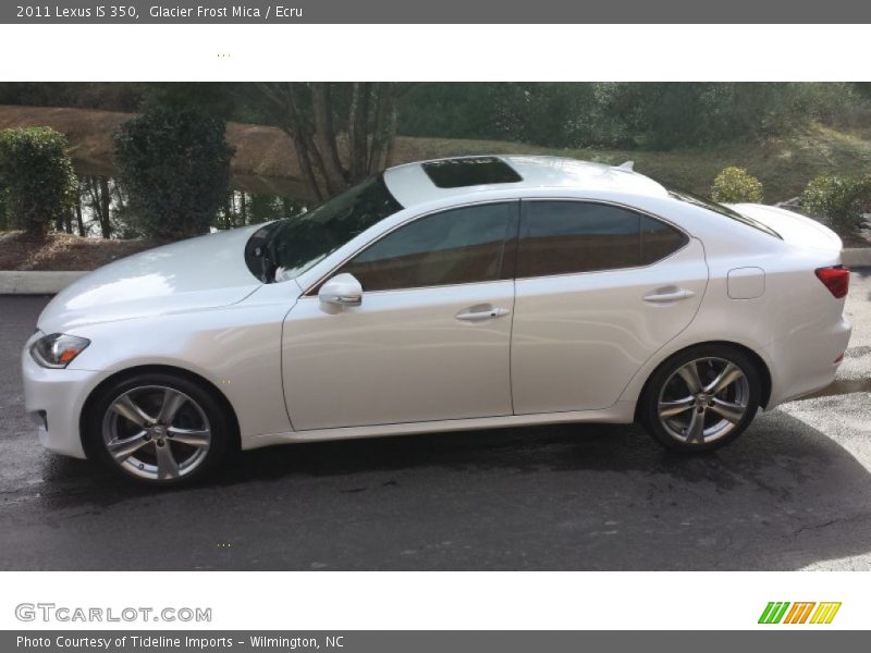 Glacier Frost Mica / Ecru 2011 Lexus IS 350