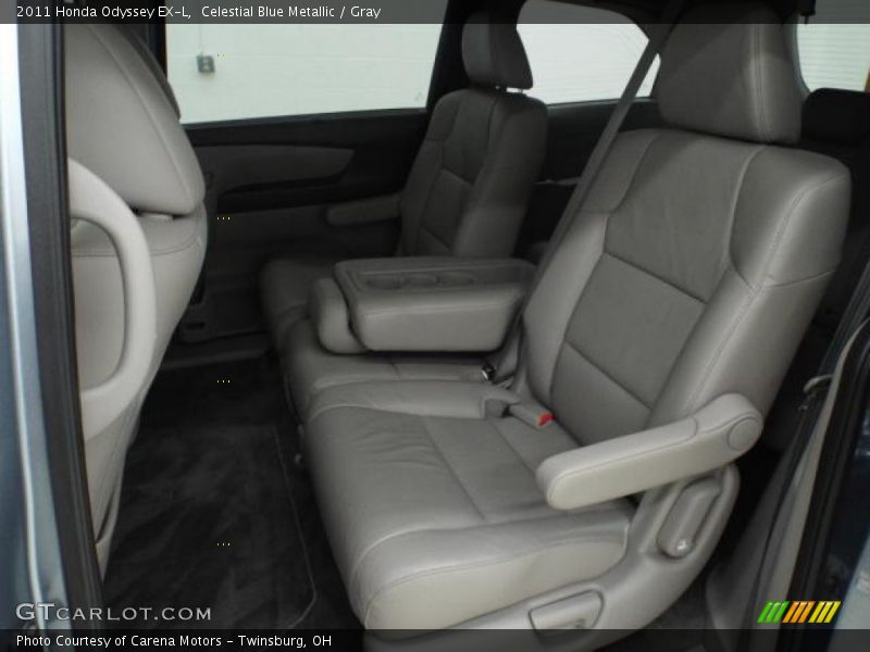 Celestial Blue Metallic / Gray 2011 Honda Odyssey EX-L