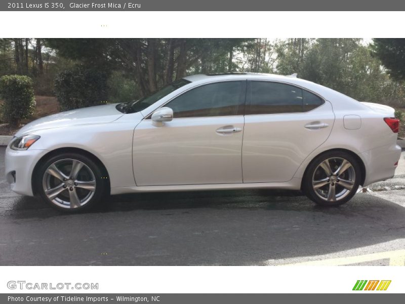 Glacier Frost Mica / Ecru 2011 Lexus IS 350