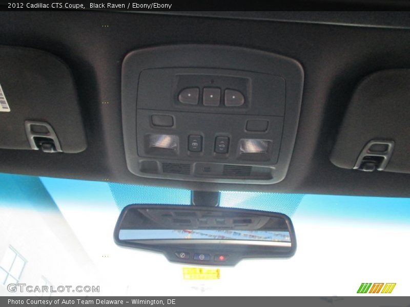 Black Raven / Ebony/Ebony 2012 Cadillac CTS Coupe