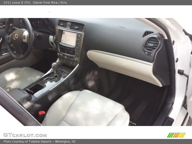 Glacier Frost Mica / Ecru 2011 Lexus IS 350