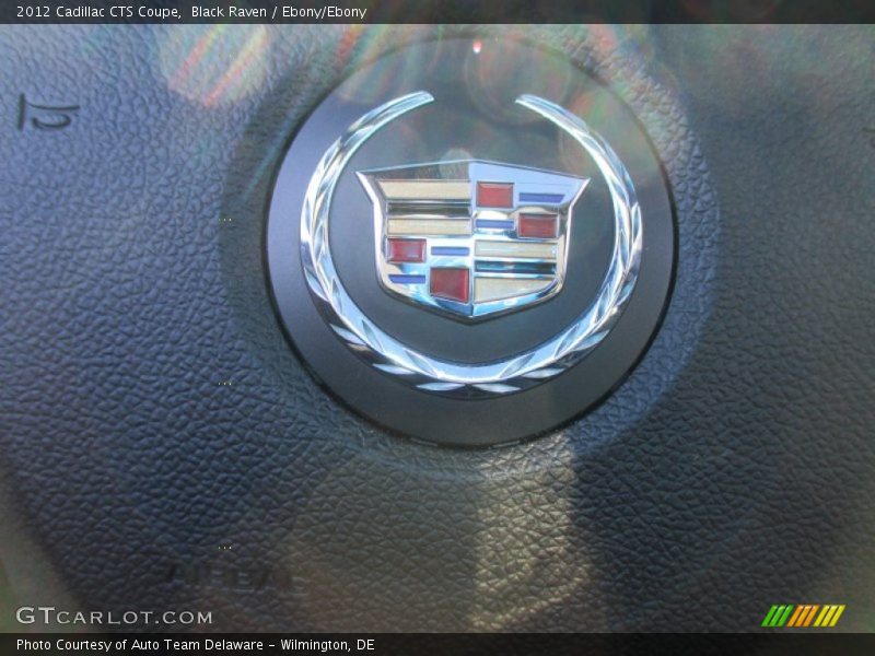 Black Raven / Ebony/Ebony 2012 Cadillac CTS Coupe