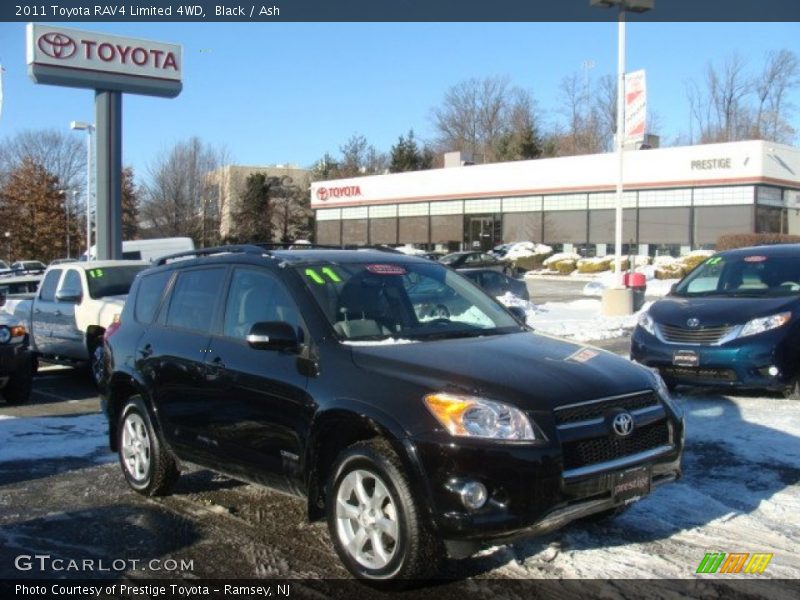 Black / Ash 2011 Toyota RAV4 Limited 4WD