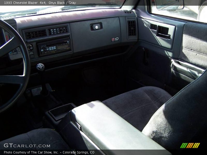 Onyx Black / Gray 1993 Chevrolet Blazer  4x4