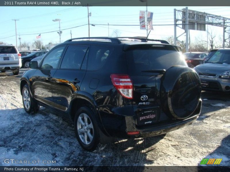 Black / Ash 2011 Toyota RAV4 Limited 4WD