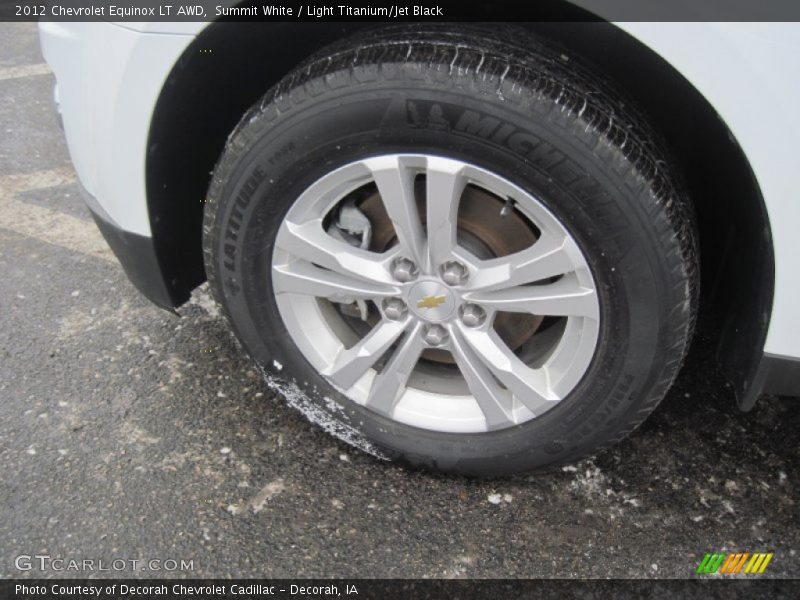 Summit White / Light Titanium/Jet Black 2012 Chevrolet Equinox LT AWD