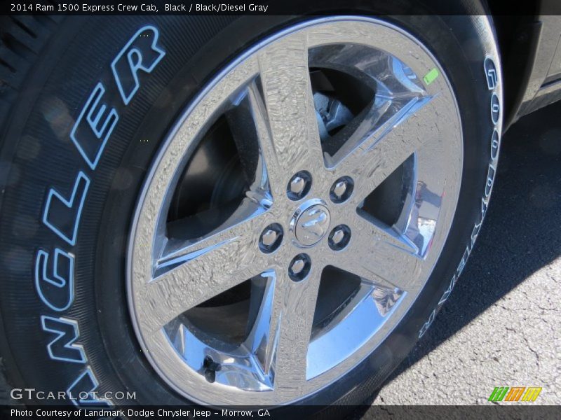 Black / Black/Diesel Gray 2014 Ram 1500 Express Crew Cab