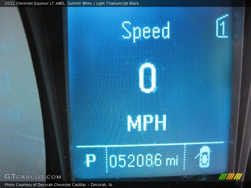 Summit White / Light Titanium/Jet Black 2012 Chevrolet Equinox LT AWD
