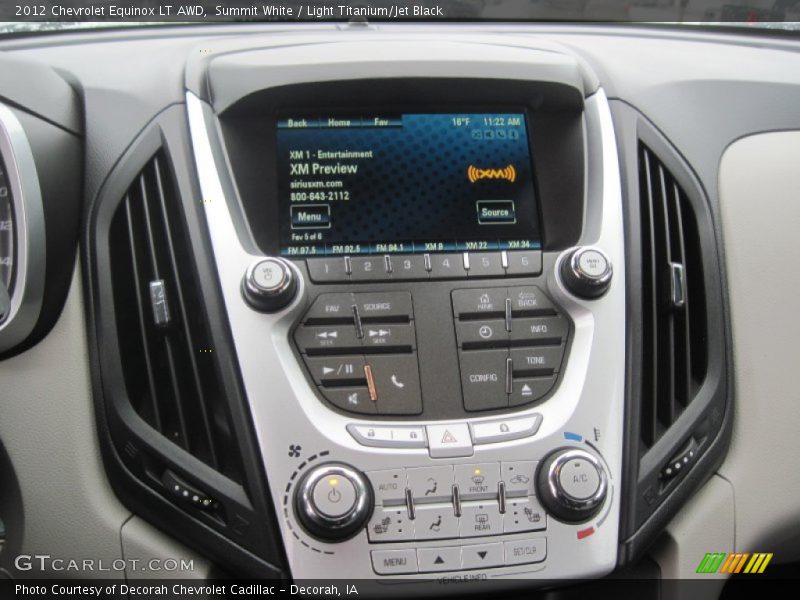 Summit White / Light Titanium/Jet Black 2012 Chevrolet Equinox LT AWD