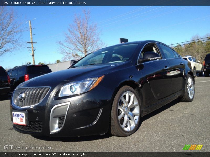 Black Diamond Tricoat / Ebony 2013 Buick Regal GS