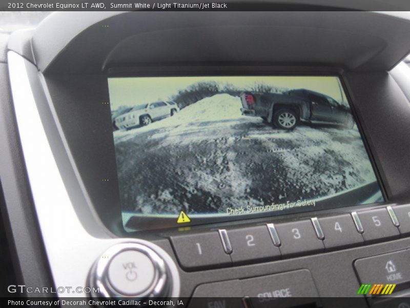 Summit White / Light Titanium/Jet Black 2012 Chevrolet Equinox LT AWD