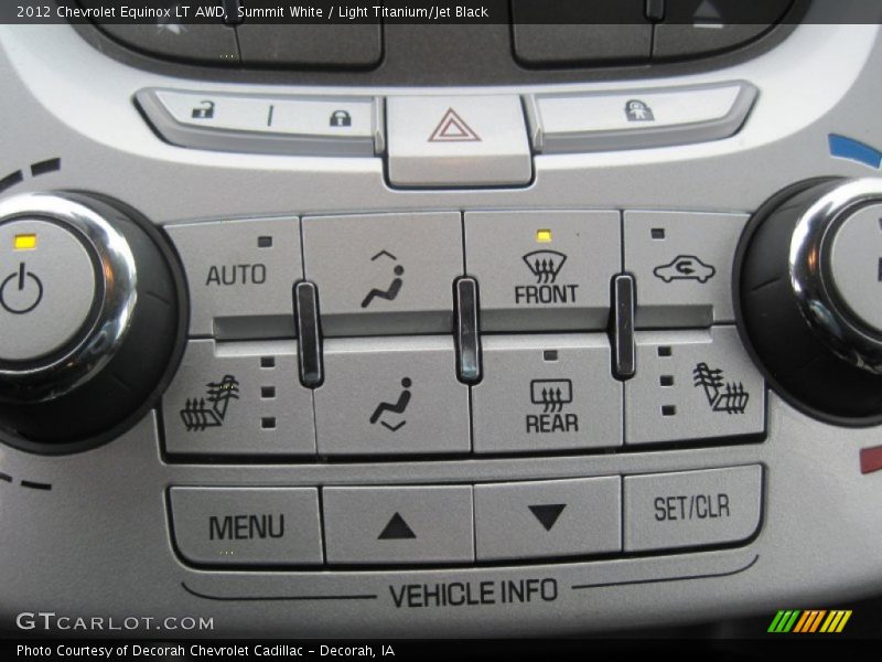 Summit White / Light Titanium/Jet Black 2012 Chevrolet Equinox LT AWD
