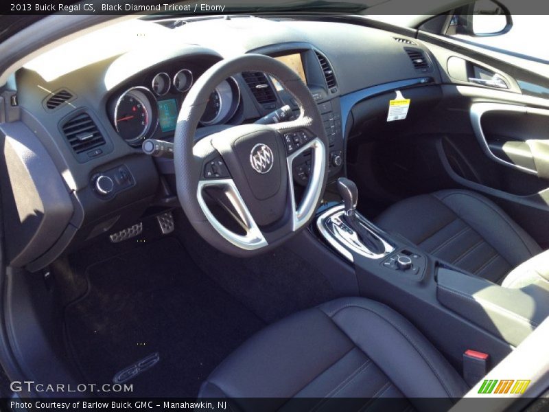Black Diamond Tricoat / Ebony 2013 Buick Regal GS