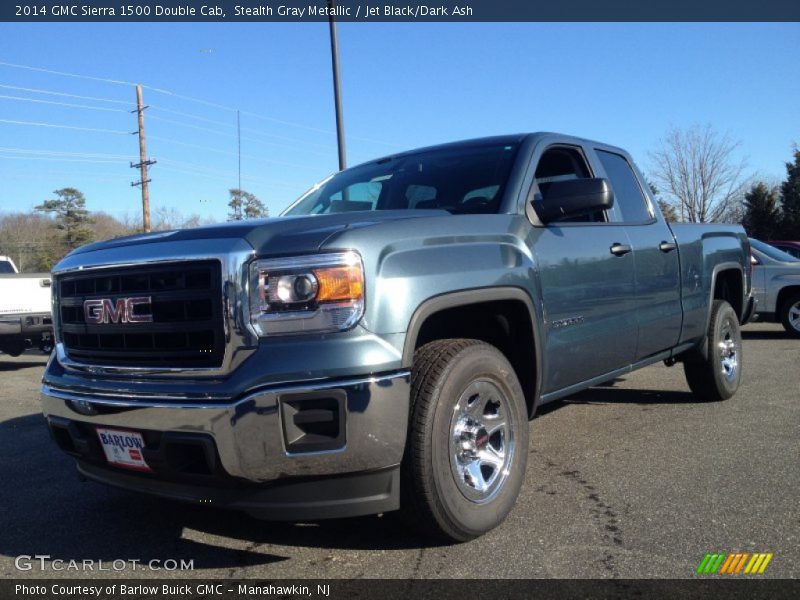 Stealth Gray Metallic / Jet Black/Dark Ash 2014 GMC Sierra 1500 Double Cab