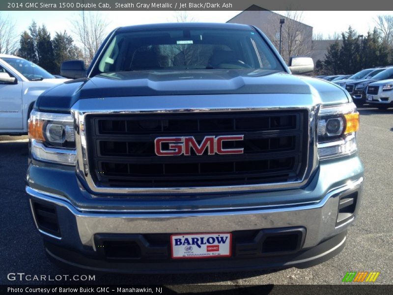 Stealth Gray Metallic / Jet Black/Dark Ash 2014 GMC Sierra 1500 Double Cab