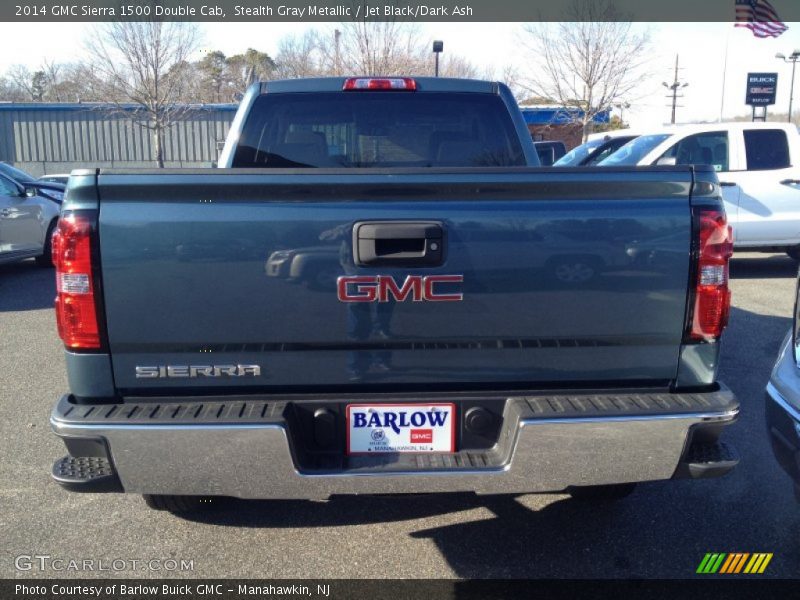 Stealth Gray Metallic / Jet Black/Dark Ash 2014 GMC Sierra 1500 Double Cab