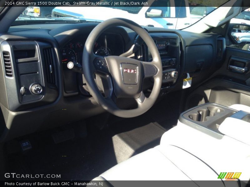 Stealth Gray Metallic / Jet Black/Dark Ash 2014 GMC Sierra 1500 Double Cab