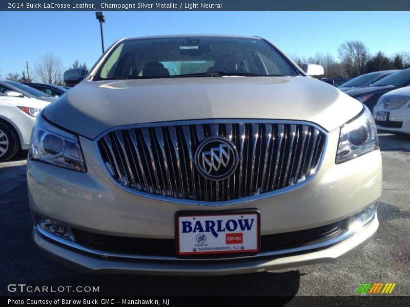 Champagne Silver Metallic / Light Neutral 2014 Buick LaCrosse Leather