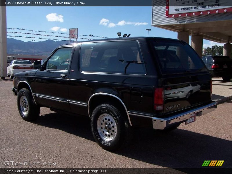 Onyx Black / Gray 1993 Chevrolet Blazer  4x4