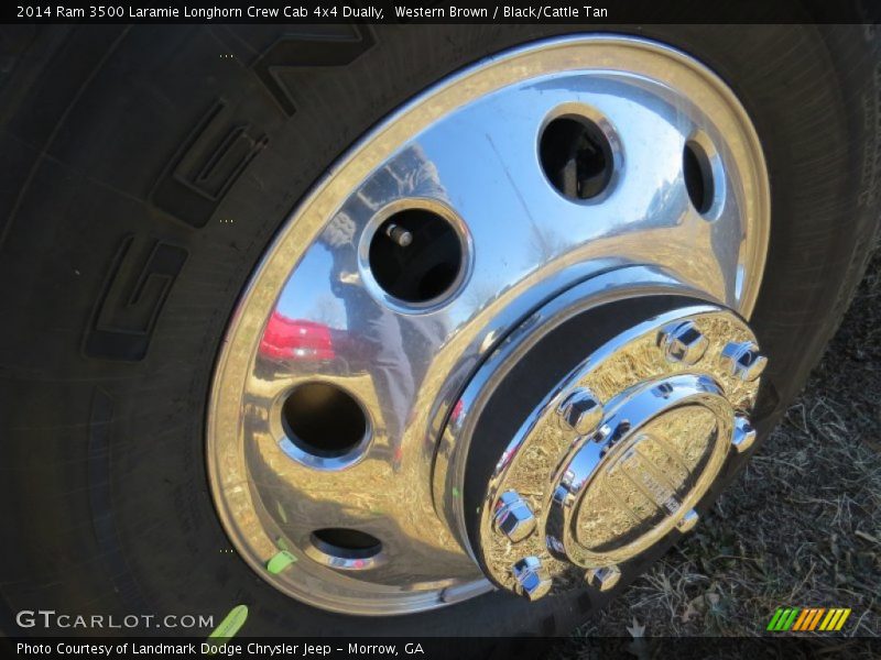  2014 3500 Laramie Longhorn Crew Cab 4x4 Dually Wheel