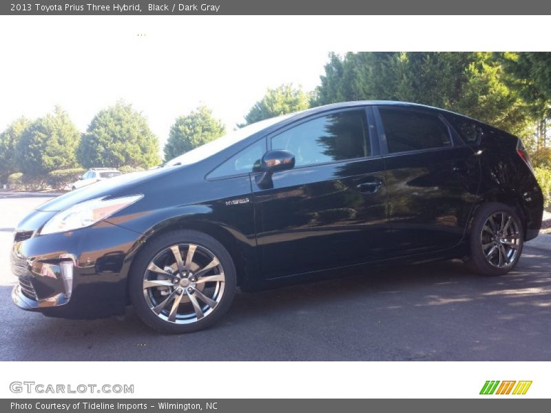 Black / Dark Gray 2013 Toyota Prius Three Hybrid