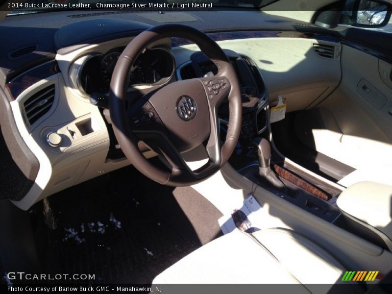 Champagne Silver Metallic / Light Neutral 2014 Buick LaCrosse Leather