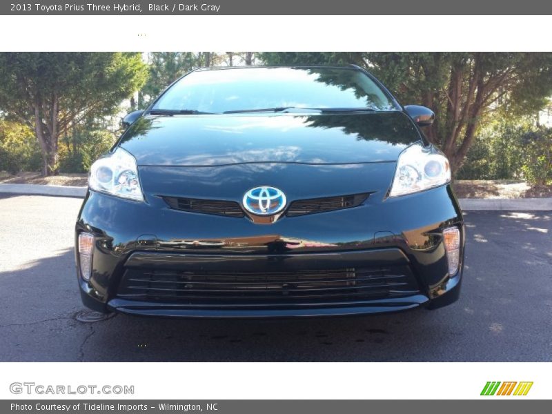 Black / Dark Gray 2013 Toyota Prius Three Hybrid